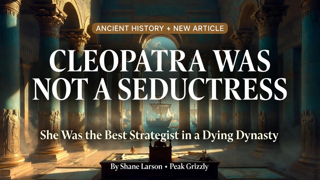Cleopatra Was Not a Seductress. She Was the Best Strategist in a Dying Dynasty.