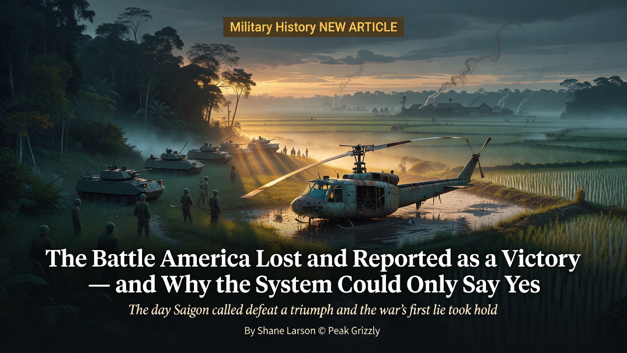 The Battle America Lost and Reported as a Victory — and Why the System Could Only Say Yes