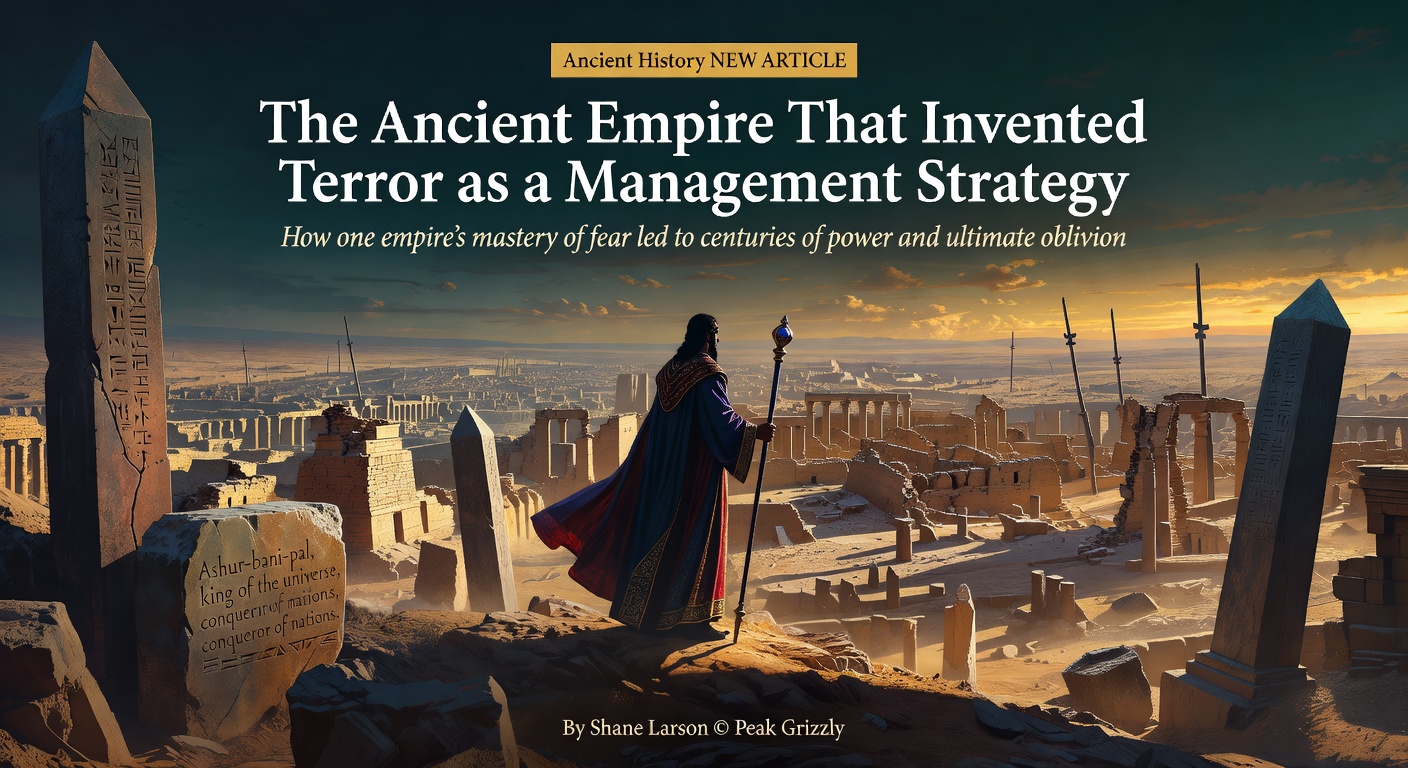 The Ancient Empire That Invented Terror as a Management Strategy