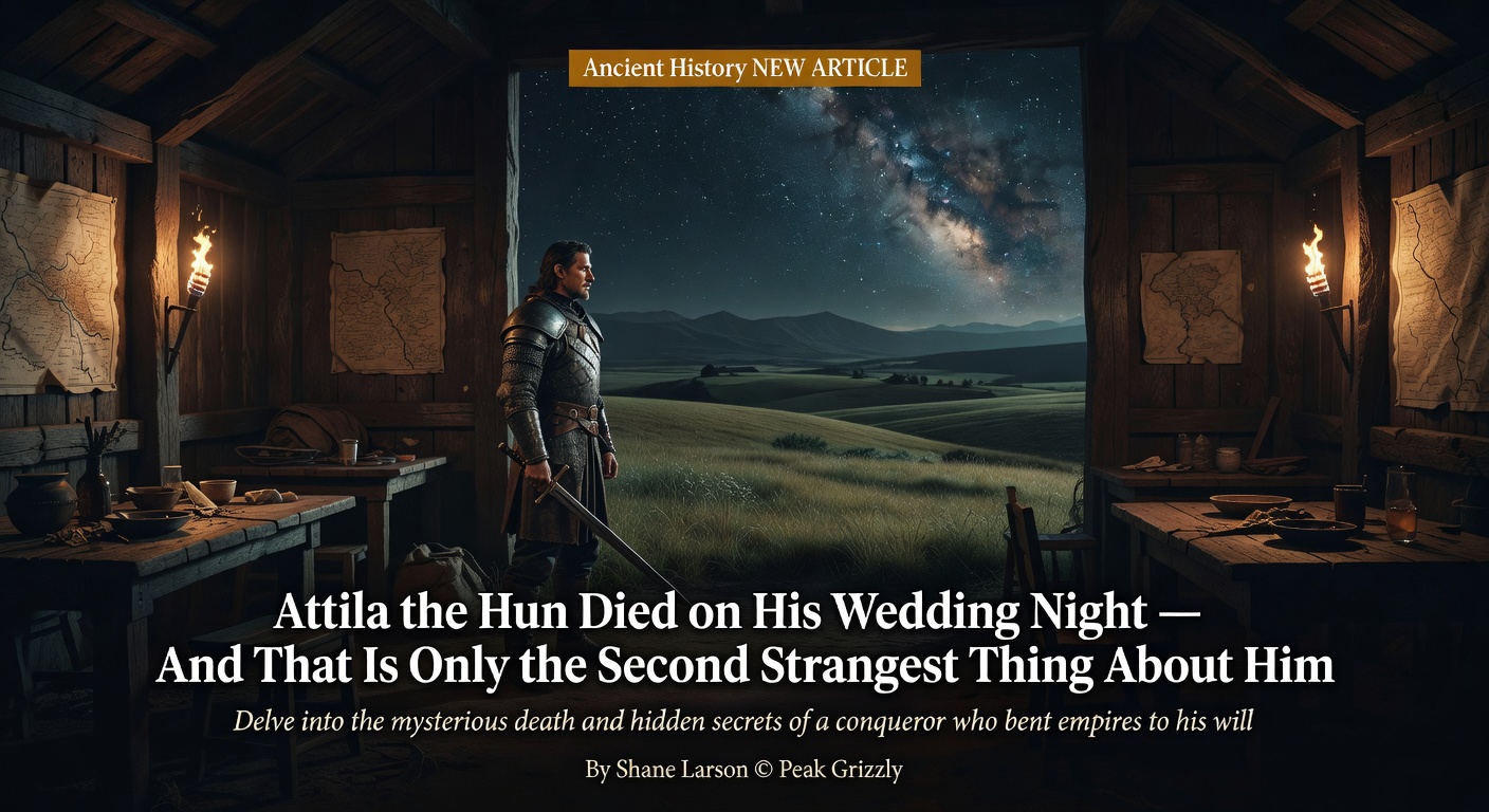 Attila the Hun Died on His Wedding Night — And That Is Only the Second Strangest Thing About Him
