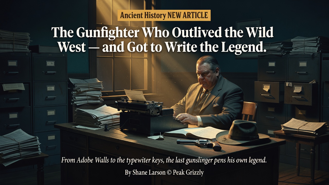 The Gunfighter Who Outlived the Wild West — and Got to Write the Legend