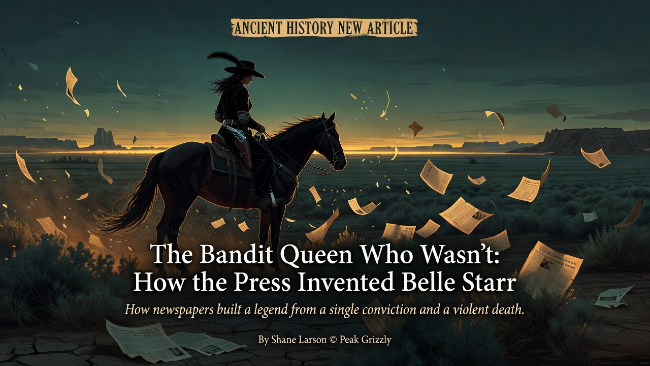 The Bandit Queen Who Wasn't: How the Press Invented Belle Starr