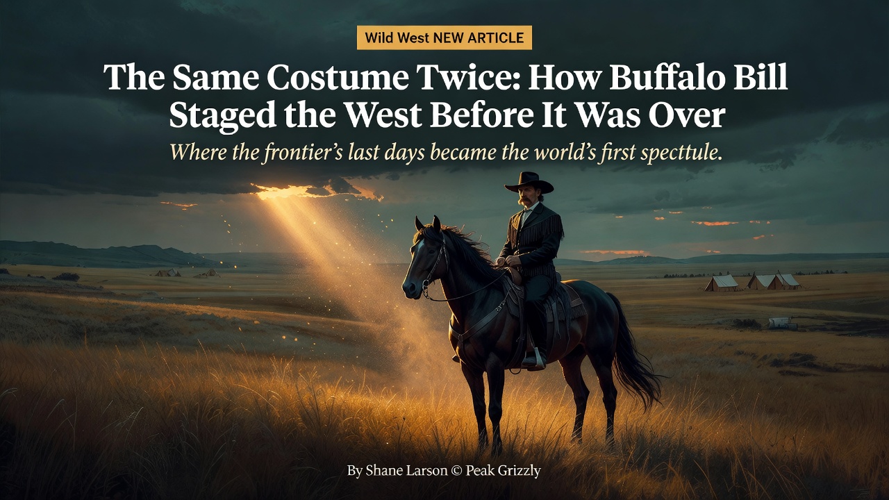 The Same Costume Twice: How Buffalo Bill Staged the West Before It Was Over