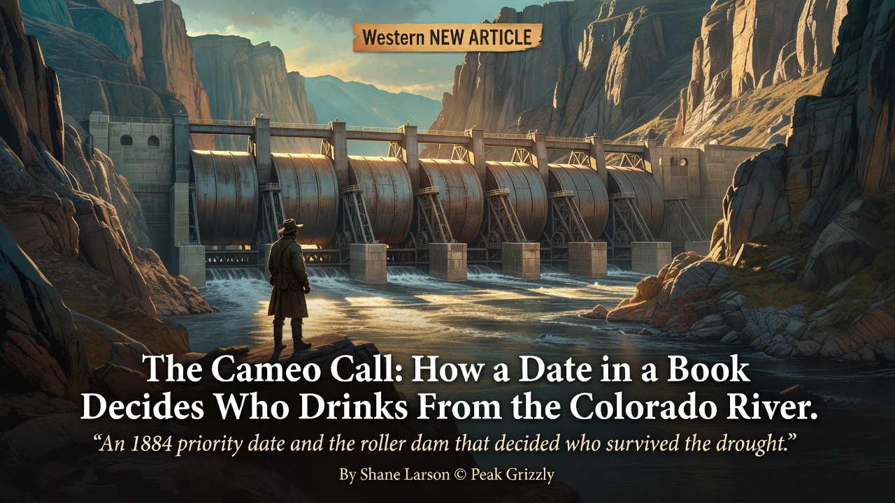 The Cameo Call: How a Date in a Book Decides Who Drinks From the Colorado River