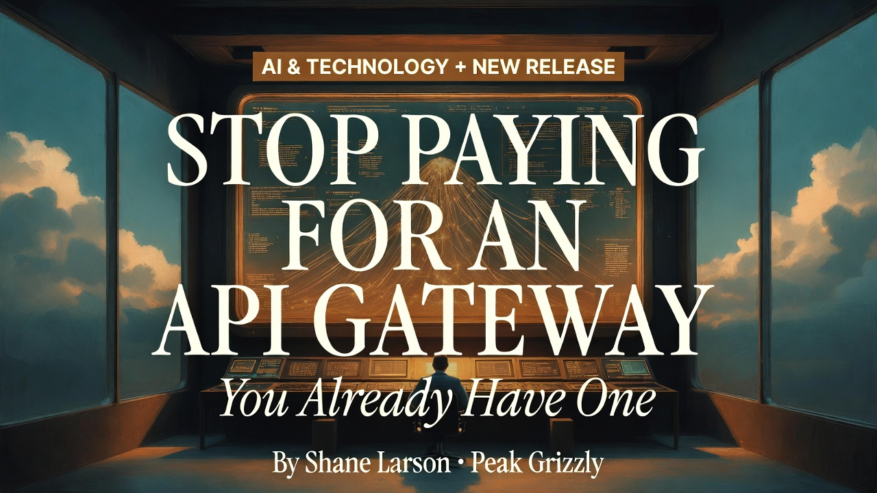 Stop Paying for an API Gateway. You Already Have One.