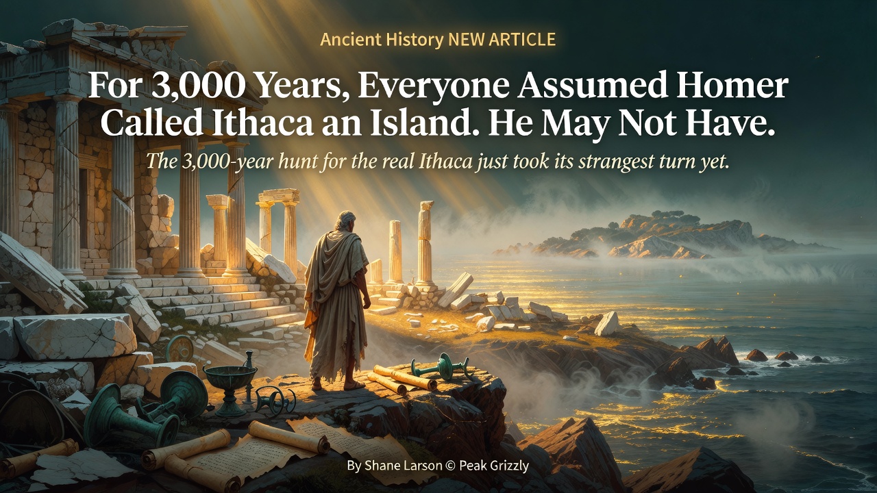 For 3,000 Years, Everyone Assumed Homer Called Ithaca an Island. He May Not Have.