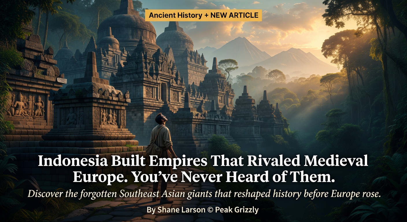 Indonesia Built Empires That Rivaled Medieval Europe. You've Never Heard of Them.