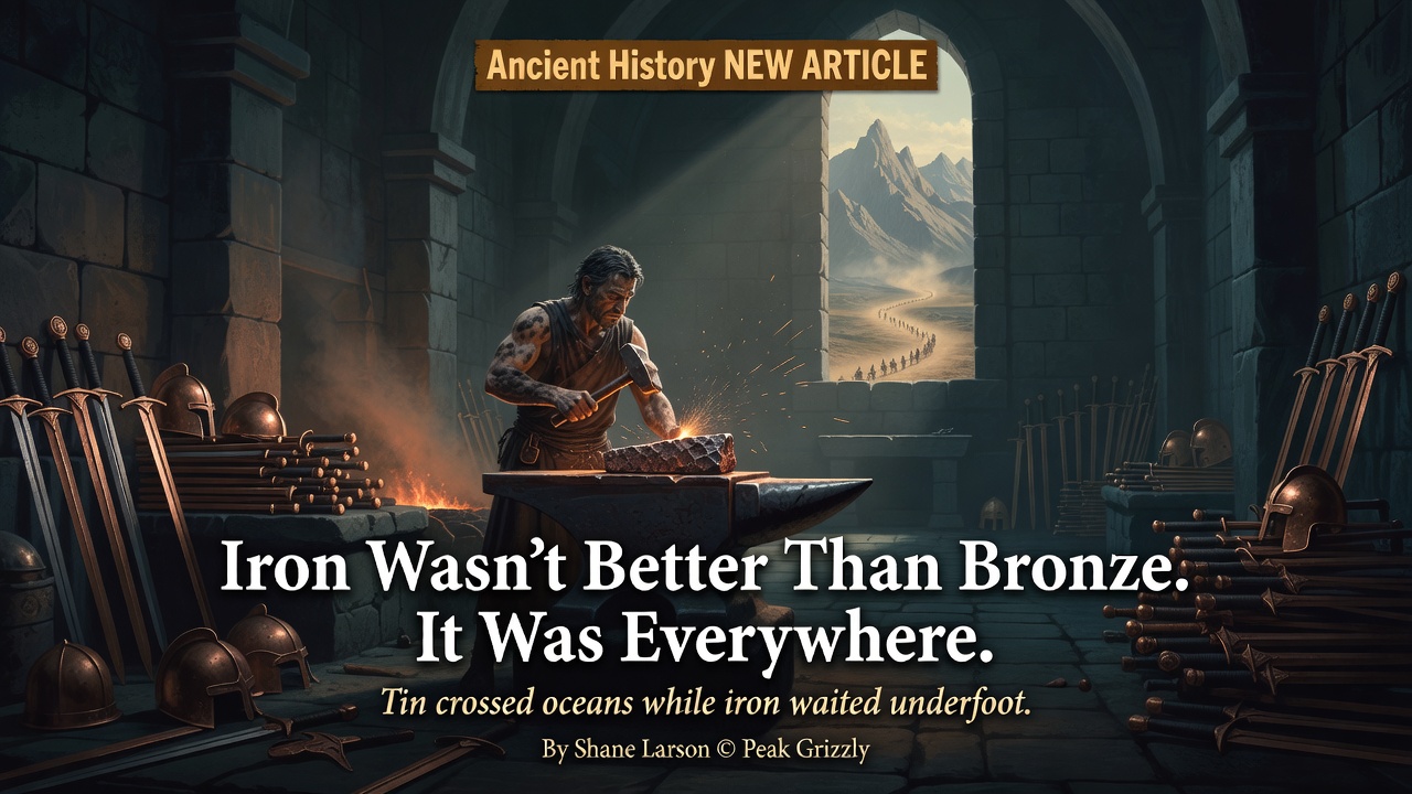 Iron Wasn't Better Than Bronze. It Was Everywhere.