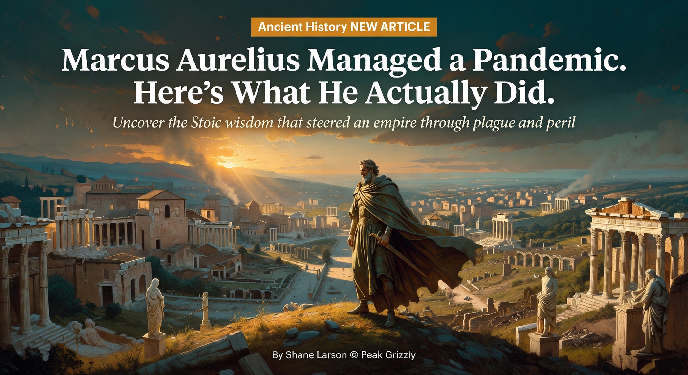 Marcus Aurelius Managed a Pandemic. Here's What He Actually Did.