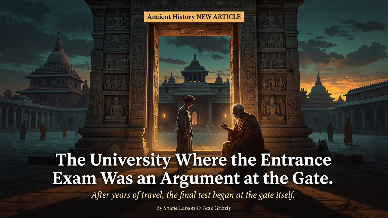 The University Where the Entrance Exam Was an Argument at the Gate