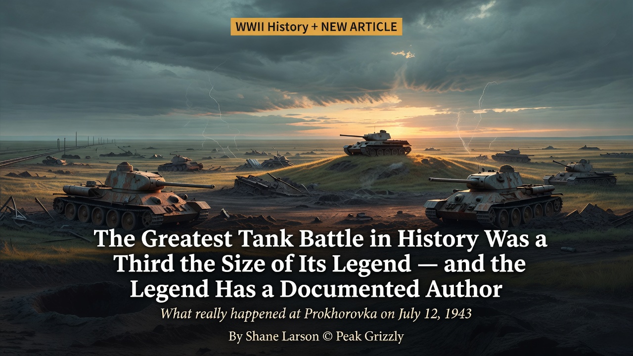 The Greatest Tank Battle in History Was a Third the Size of Its Legend — and the Legend Has a Documented Author