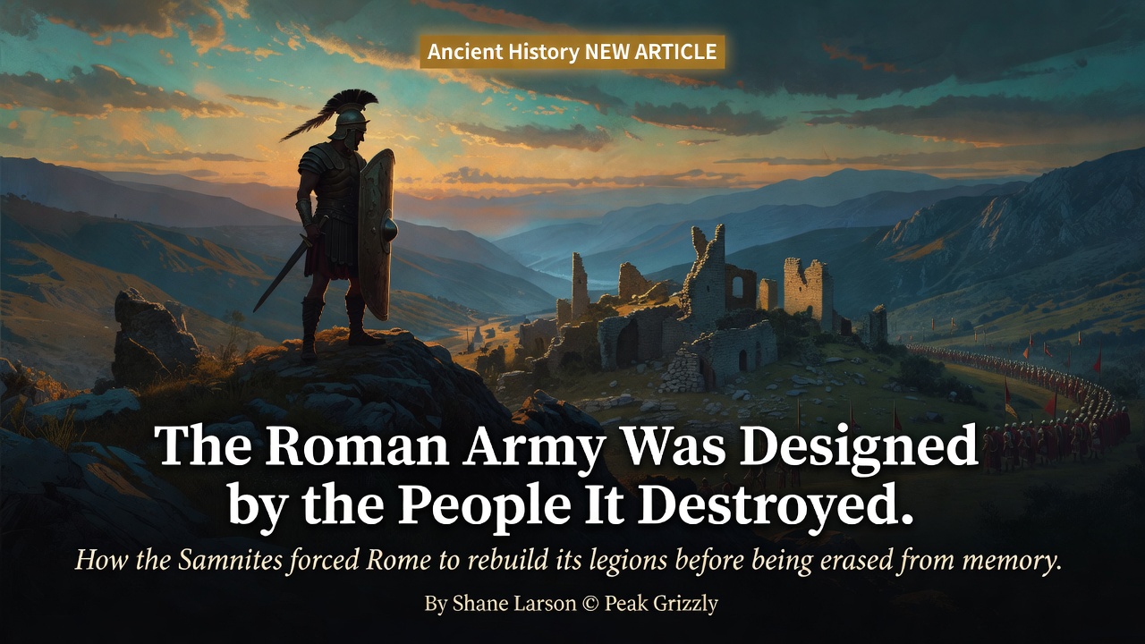 The Roman Army Was Designed by the People It Destroyed