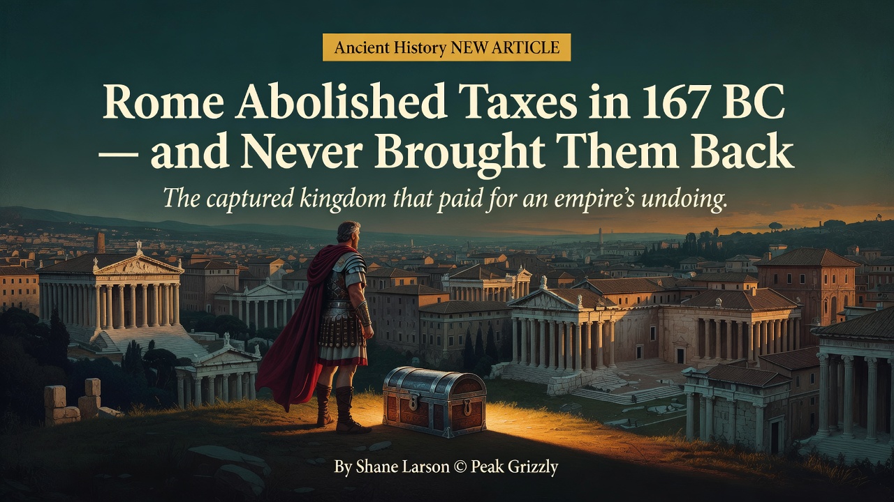 Rome Abolished Taxes in 167 BC — and Never Brought Them Back