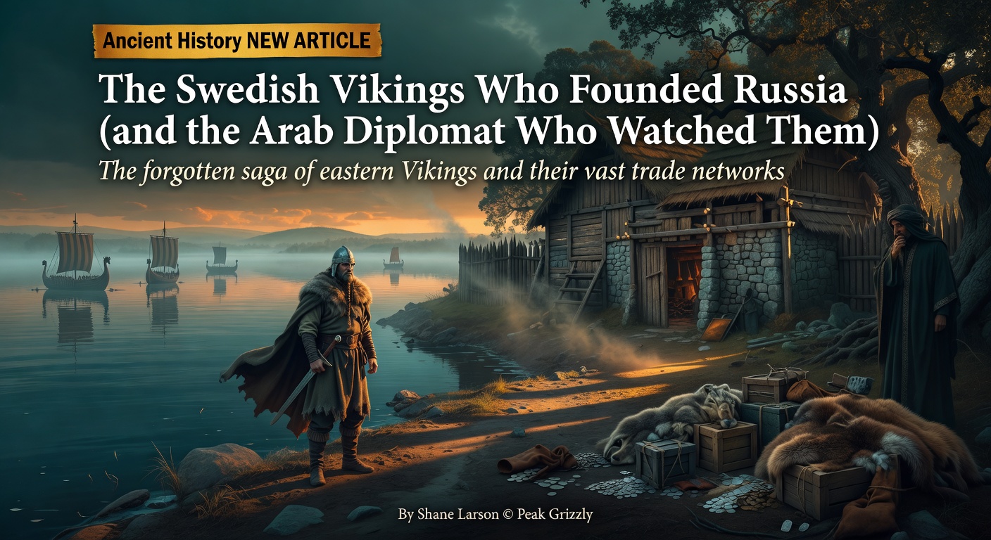 The Swedish Vikings Who Founded Russia (and the Arab Diplomat Who Watched Them)