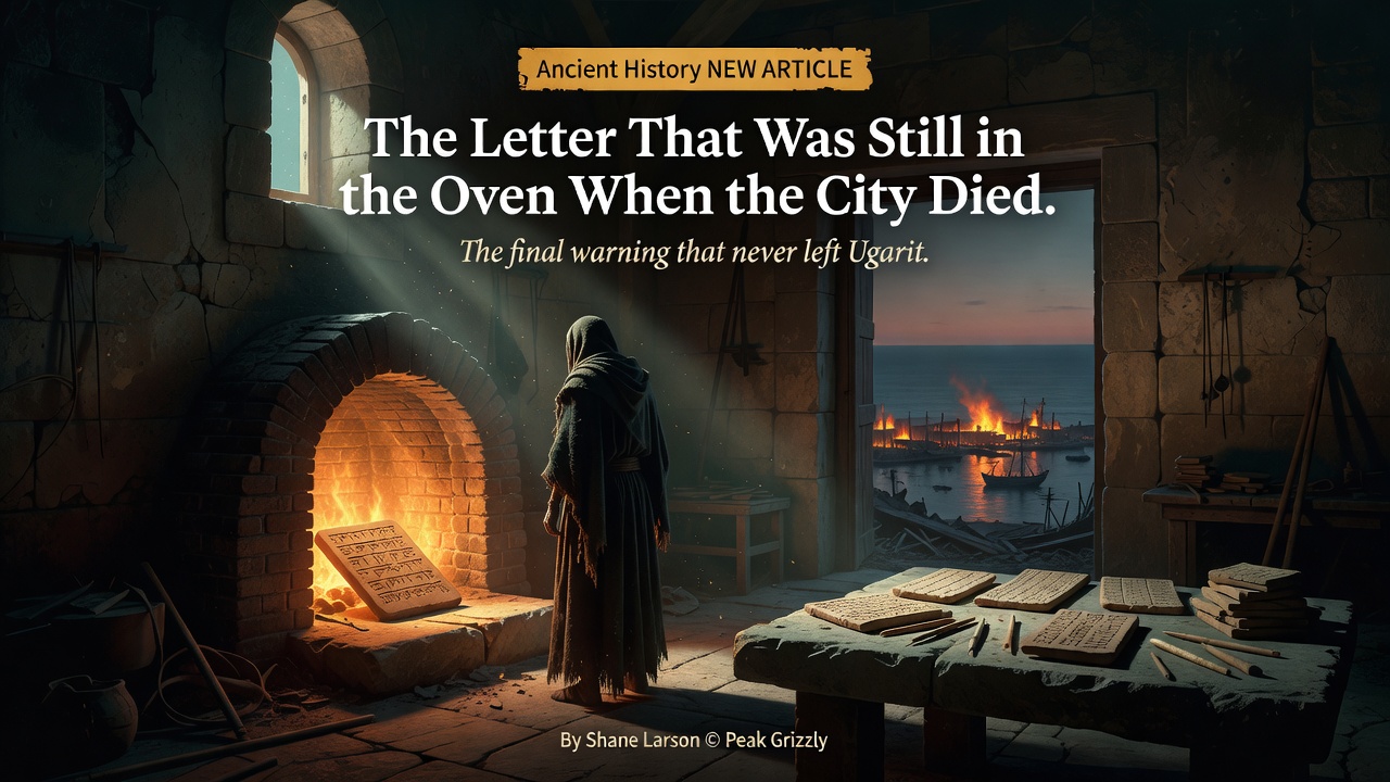The Letter That Was Still in the Oven When the City Died
