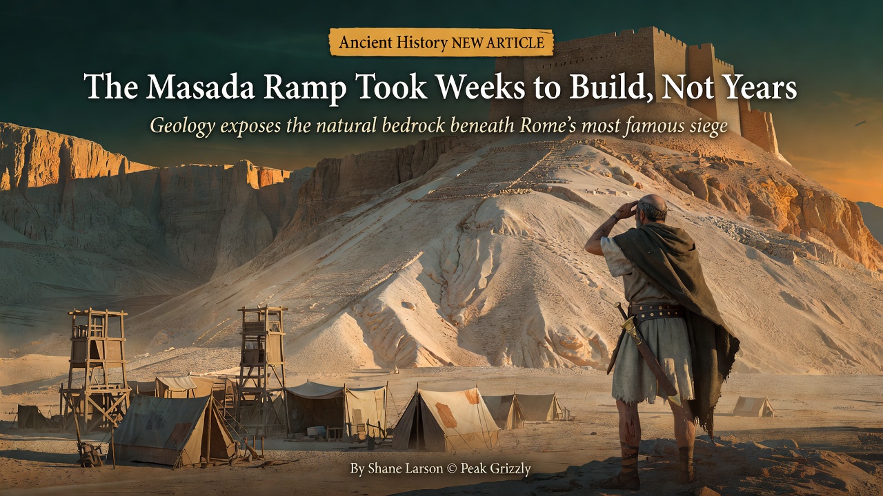 The Masada Ramp Took Weeks to Build, Not Years