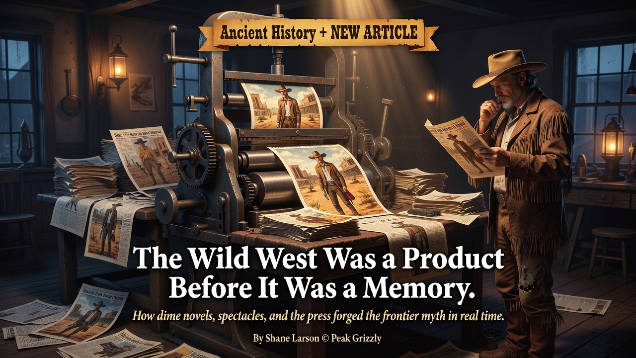 The Wild West Was a Product Before It Was a Memory