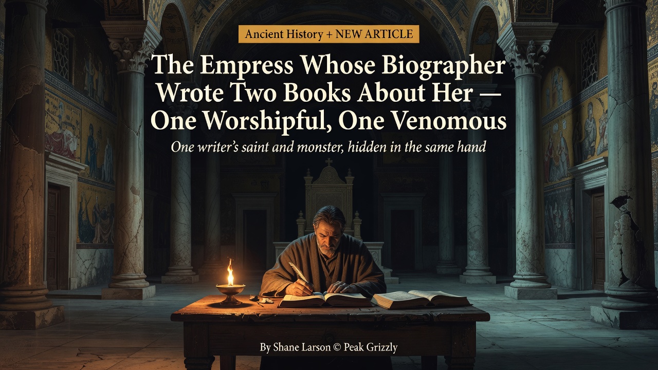 The Empress Whose Biographer Wrote Two Books About Her — One Worshipful, One Venomous